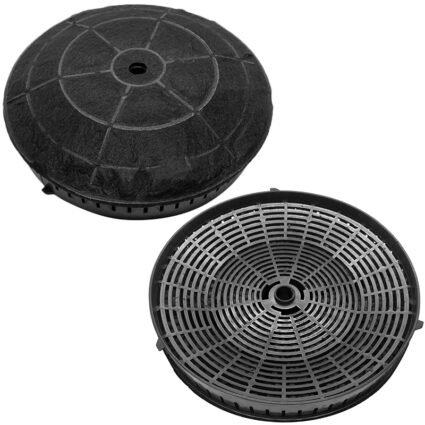 KIT 2 FILTRI CAPPA CARBONE ELICA AEG ZANUSSI ELECTROLUX FRANKE Ø180mm