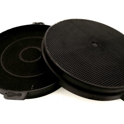 KIT 2 FILTRI CAPPA CARBONE ELICA WHIRLPOOL HOTPOINT ARISTON CANDY HOOVER SMEG ELICA Ø210mm
