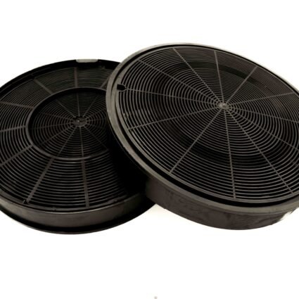 KIT 2 FILTRI CAPPA CARBONE FABER FRANKE ELICA ELECTROLUX ZANUSSI AEG WHIRLPOOL ARISTON HOTPOINT AIRFORCE Ø196mm
