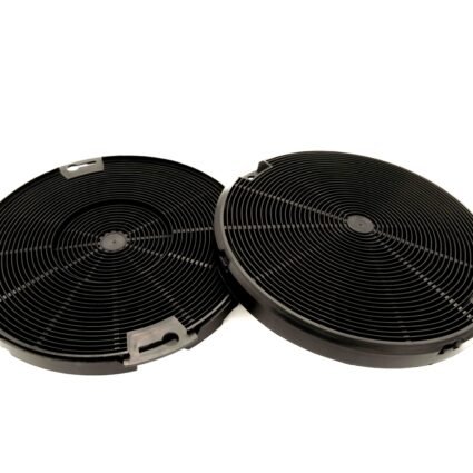 KIT 2 FILTRI CARBONE CAPPA FABER FRANKE IKEA SMEG Ø155mm