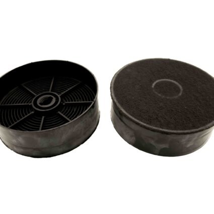 KIT 2 FILTRI CAPPA CARBONE FABER FRANKE SMEG IKEA Ø125mm