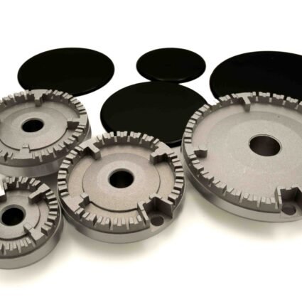 KIT 4 BRUCIATORI + PIATTELLI ARISTON WHIRLPOOL C00082831