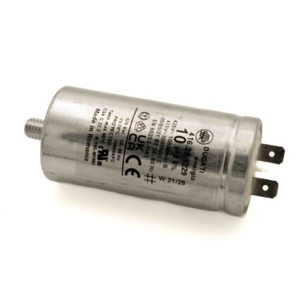 CONDENSATORE METALLICO 10MF UNIVERSALE – ALTEZZA 72mm DIAMETRO 35mm
