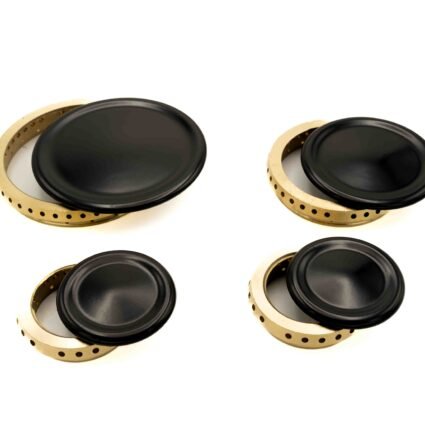 KIT CORONE ANELLI + PIATTELLI 4 FUOCHI CUCINA TECNOGAS