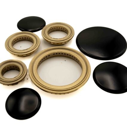 KIT CORONE + PIATTELLI PIANO COTTURA SMEG