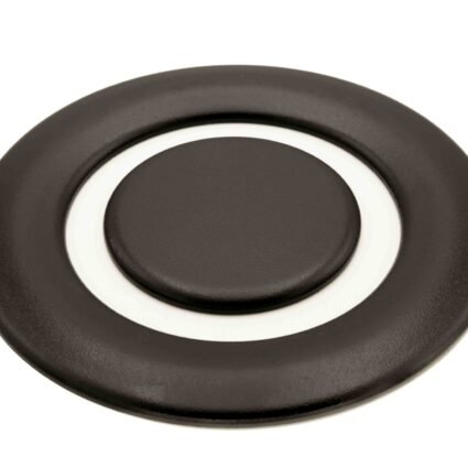 PIATTELLO TRIPLA CORONA + CENTRALE OPACO HOTPOINT ARISTON LA GERMANIA TECNOGAS SMEG GLEM GAS Ø135mm/Ø65mm