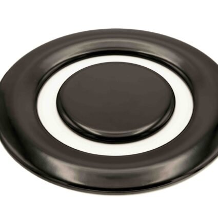 PIATTELLO TRIPLA CORONA + CENTRALE LUCIDO HOTPOINT ARISTON LA GERMANIA TECNOGAS SMEG GLEM GAS Ø135mm/Ø65mm