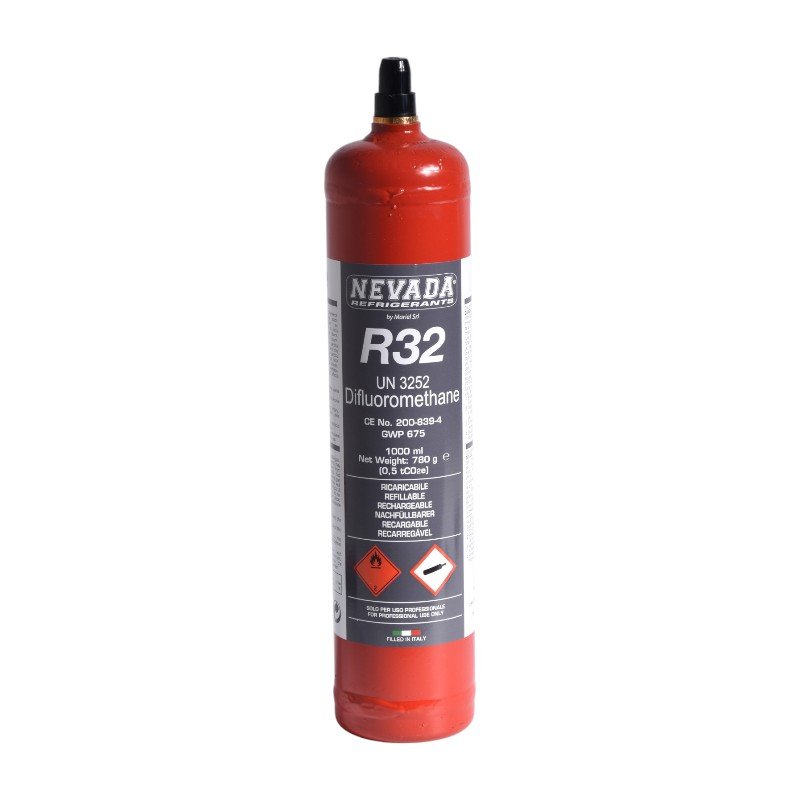 BOMBOLA GAS REFRIGERANTE R32 800GR